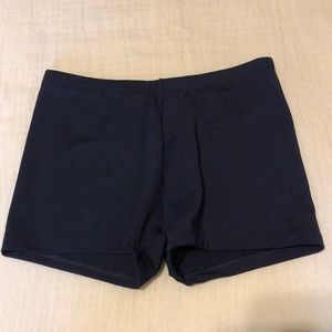 Navy Varsity spirit spandex